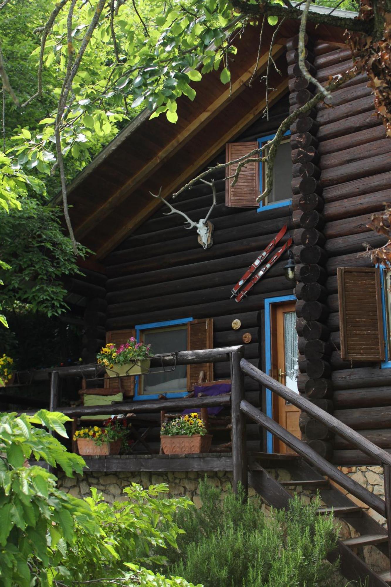 B&B Le Corone - Chalet Nel Bosco Cavalo Buitenkant foto